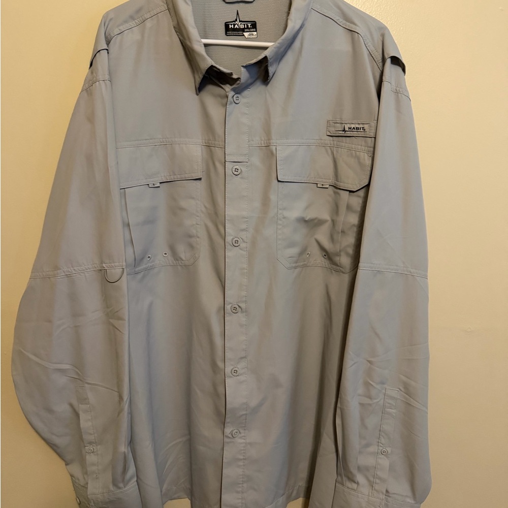 Habitat Men's Gray Shirt